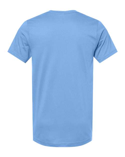 BELLA + CANVAS Jersey Tee 3001 Carolina Blue Custom Embroidered Business Logo