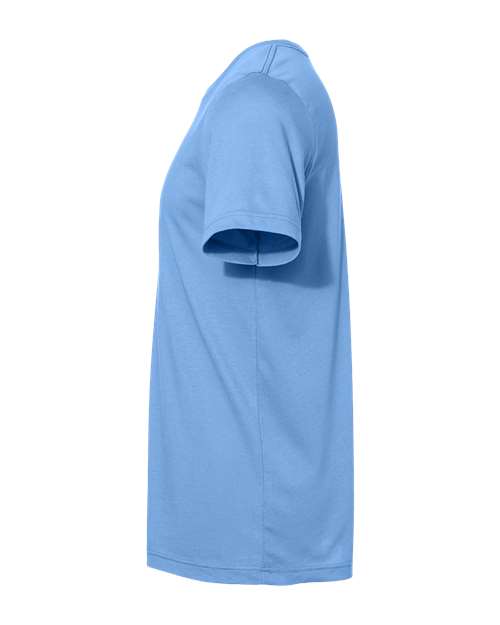 BELLA + CANVAS Jersey Tee 3001 Carolina Blue Custom Embroidered Business Logo