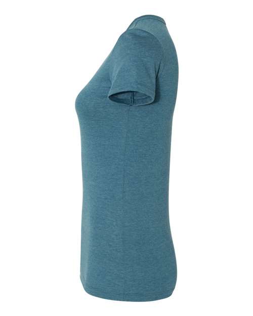 BELLA + CANVAS Women's Slim Fit Tee 6004 Heather Deep Teal
