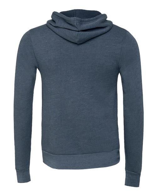 BELLA + CANVAS Sponge Fleece Hoodie 3719 Heather Mustard Custom Embroidered Business Logo