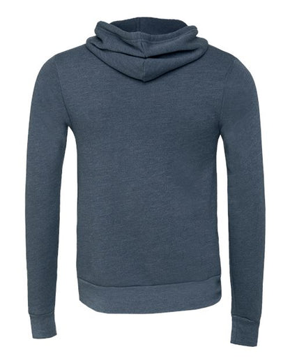 BELLA + CANVAS Sponge Fleece Hoodie 3719 Heather Mustard Custom Embroidered Business Logo