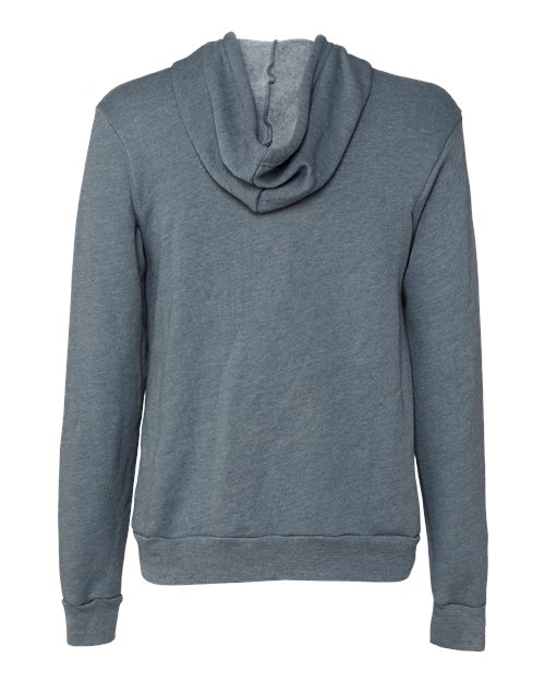 BELLA + CANVAS Sponge Fleece Full-Zip Hoodie 3739 Heather Slate