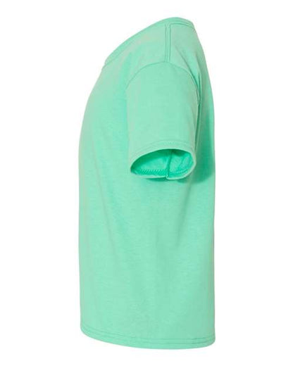 JERZEES Dri-Power® Youth 50/50 T-Shirt 29BR Cool Mint Custom Embroidered Business Logo