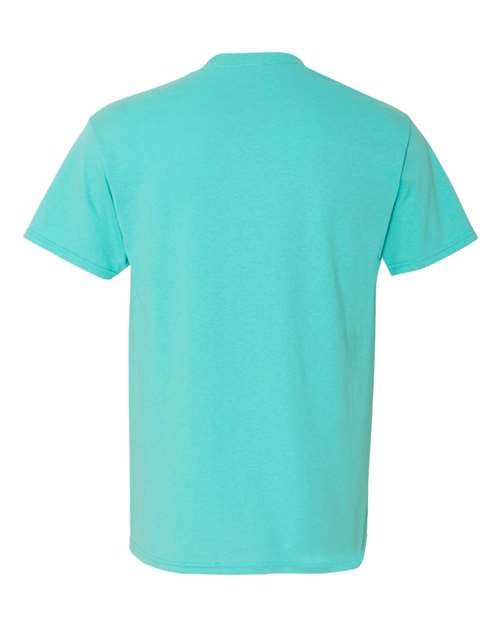 JERZEES Dri-Power® 50/50 T-Shirt 29MR Sandstone Custom Embroidered Business Logo