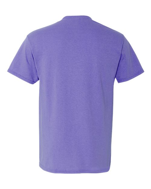 JERZEES Dri-Power® 50/50 T-Shirt 29MR Vintage Heather Red Custom Embroidered Business Logo