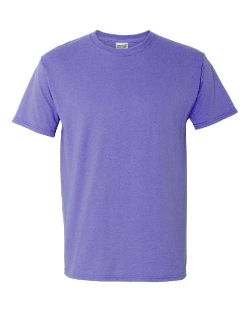 JERZEES Dri-Power® 50/50 T-Shirt 29MR Vintage Heather Red Custom Embroidered Business Logo