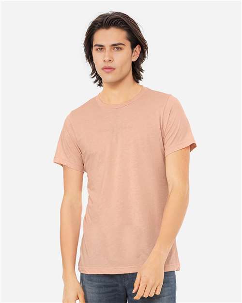 BELLA + CANVAS Triblend Tee 3413 Peach Triblend