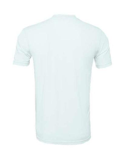 BELLA + CANVAS Triblend Tee 3413 Ice Blue Triblend Custom Embroidered Business Logo