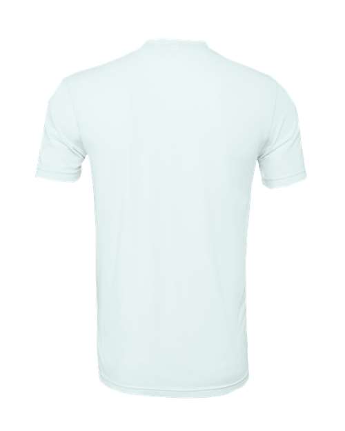 BELLA + CANVAS Triblend Tee 3413 Grey Triblend Custom Embroidered Business Logo