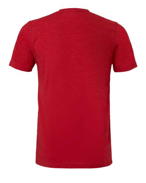 BELLA + CANVAS Triblend Tee 3413 Solid Orange Triblend Custom Embroidered Business Logo