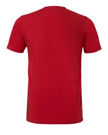 BELLA + CANVAS Triblend Tee 3413 Solid Orange Triblend Custom Embroidered Business Logo