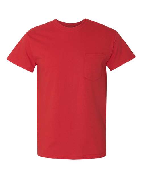 Gildan Unisex Heavy Cotton Pocket T-Shirt 5300
