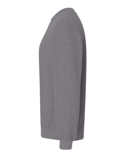 Gildan Heavy Blend™ Crewneck Sweatshirt 18000 Graphite Heather Custom Embroidered Business Logo