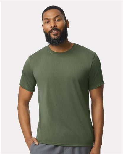 Custom Embroidered  Gildan Performance® T-Shirt 42000 Military Green