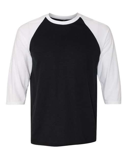 Anvil Triblend Raglan Three-Quarter Sleeve T-Shirt 6755