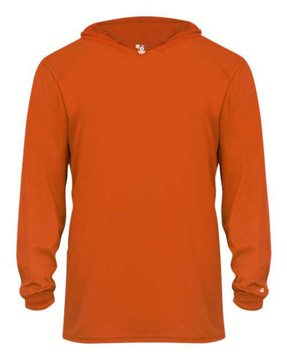 Badger Youth B-Core Long Sleeve Hooded T-Shirt 2105