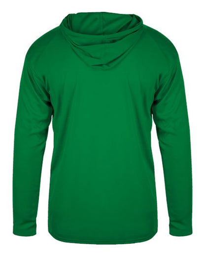 Badger Youth B-Core Long Sleeve Hooded T-Shirt 2105