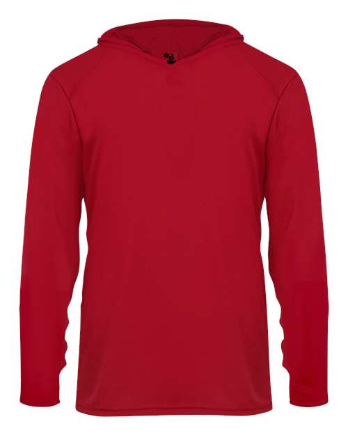 Badger Youth B-Core Long Sleeve Hooded T-Shirt 2105