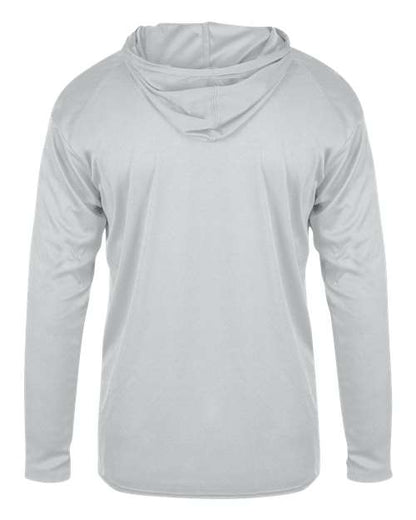 Badger Youth B-Core Long Sleeve Hooded T-Shirt 2105