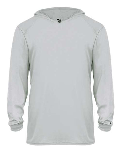 Badger Youth B-Core Long Sleeve Hooded T-Shirt 2105