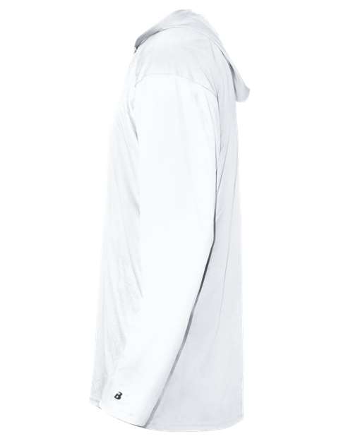 Badger Youth B-Core Long Sleeve Hooded T-Shirt 2105