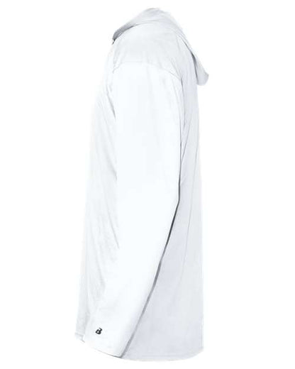 Badger Youth B-Core Long Sleeve Hooded T-Shirt 2105