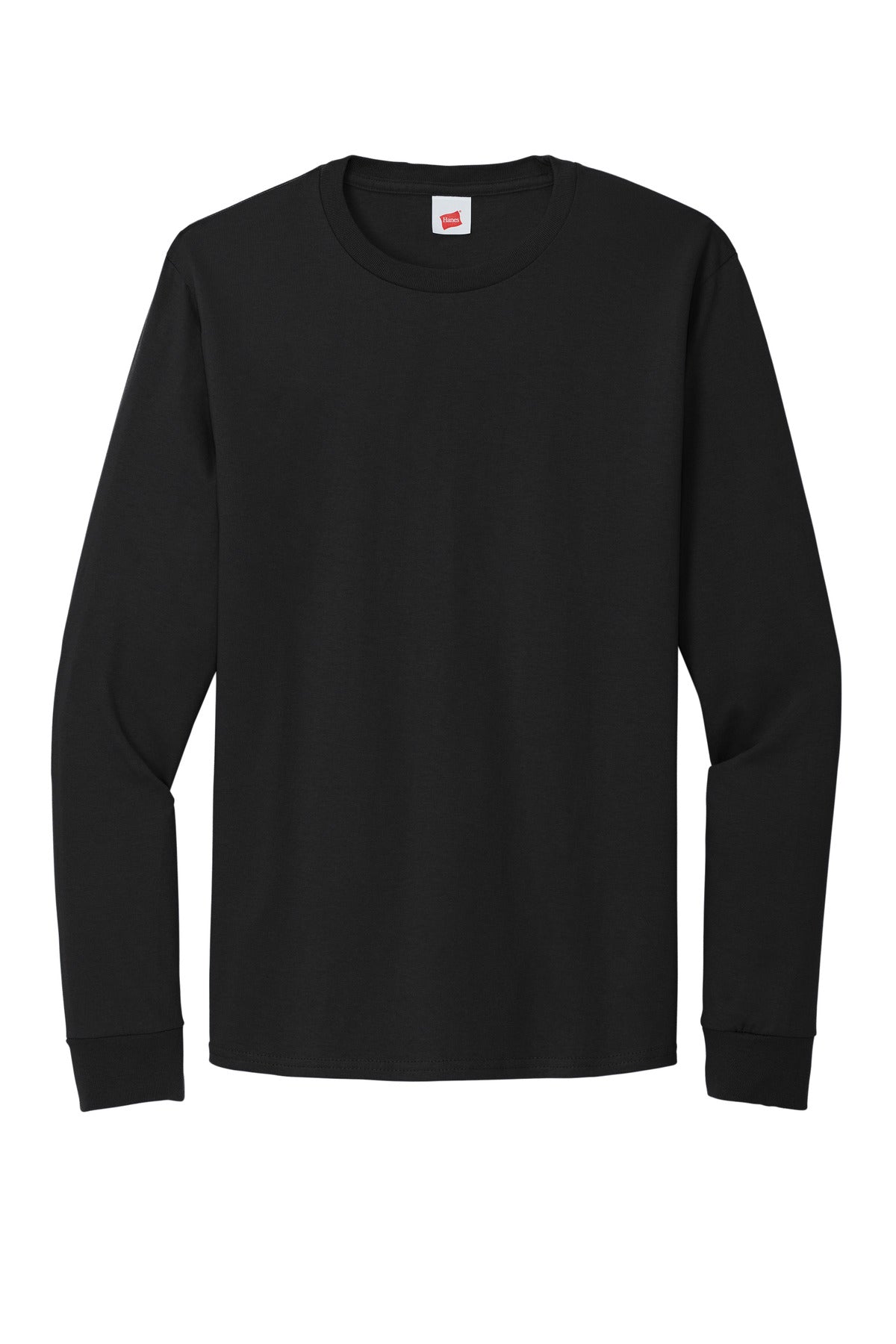 Hanes Essential-T 100% Cotton Long Sleeve T-Shirt 5286