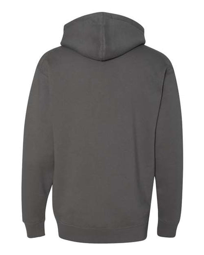 Independent Trading Co. Heavyweight Hooded Sweatshirt IND4000 Cement Custom Embroidered Business Logo