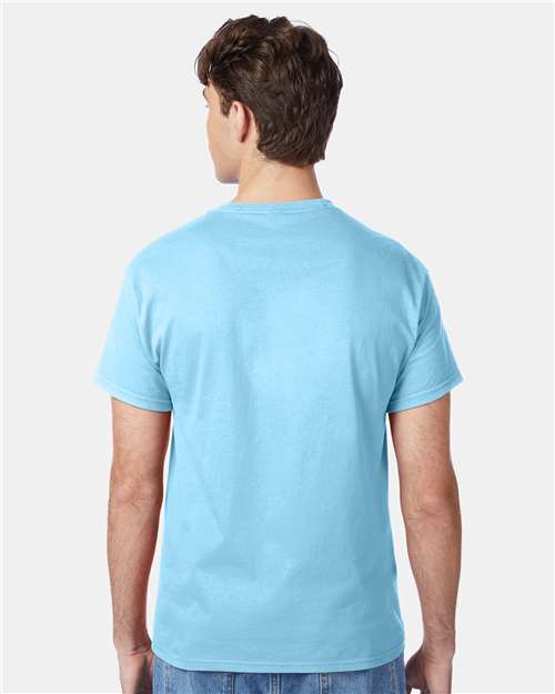 Hanes Authentic T-Shirt 5250 Aquatic Blue