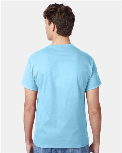 Hanes Authentic T-Shirt 5250 Aquatic Blue