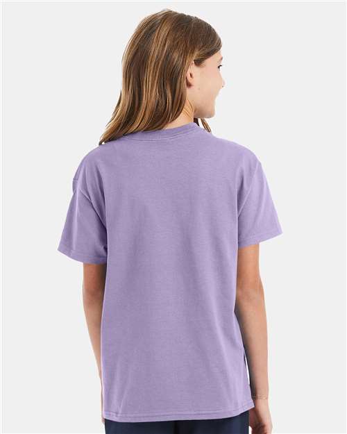 Hanes Authentic Youth T-Shirt 5450 Lavender