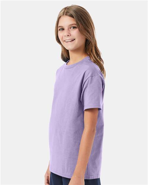 Hanes Authentic Youth T-Shirt 5450 Lavender