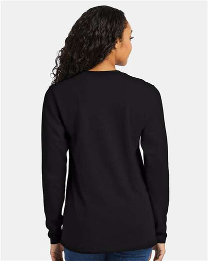 Hanes Perfect-T Long Sleeve T-Shirt 498L