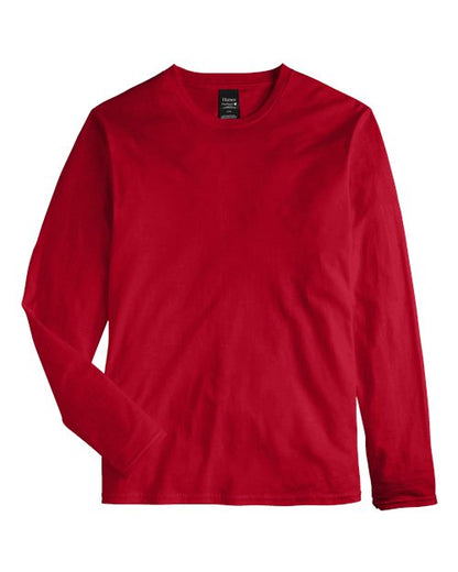 Hanes Perfect-T Long Sleeve T-Shirt 498L