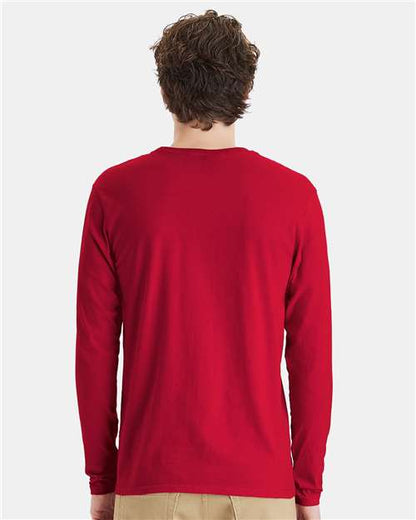 Hanes Perfect-T Long Sleeve T-Shirt 498L