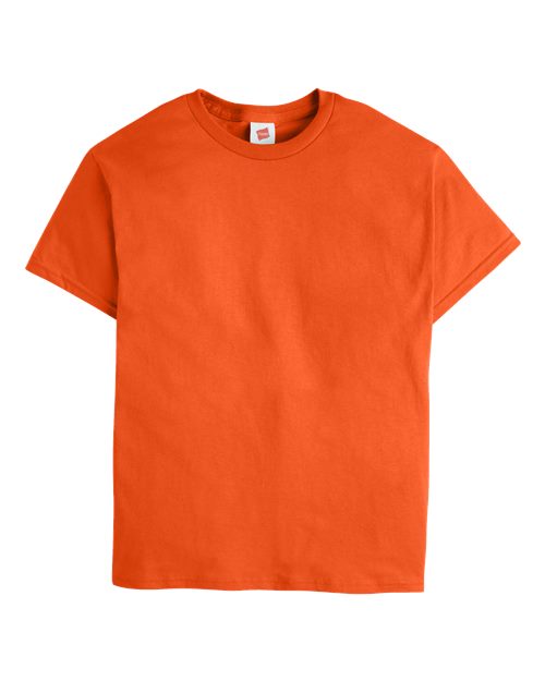 Hanes Essential-T Youth T-Shirt 5480 Orange