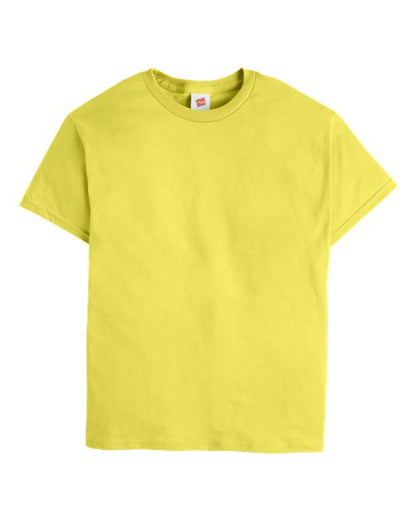 Hanes Essential-T Youth T-Shirt 5480 Yellow