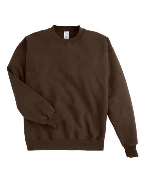 Hanes Ultimate Cotton® Crewneck Sweatshirt F260 Dark Chocolate