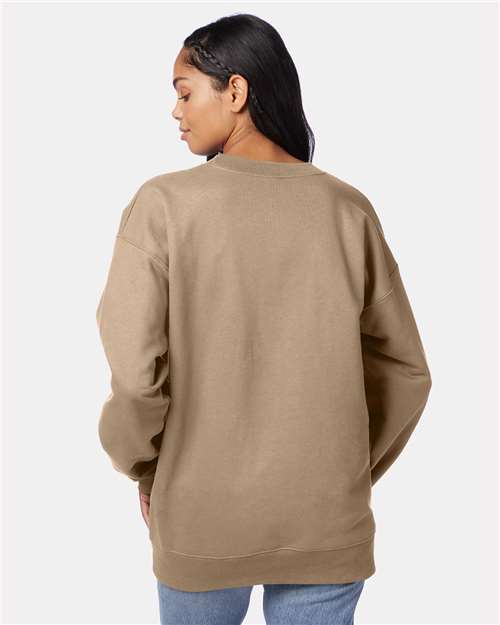 Hanes Ultimate Cotton® Crewneck Sweatshirt F260 Pebble
