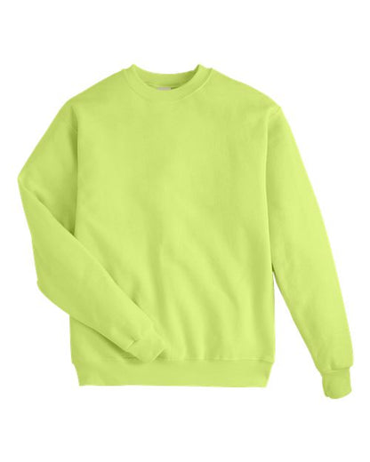 Hanes Ecosmart® Crewneck Sweatshirt P160 Safety Green
