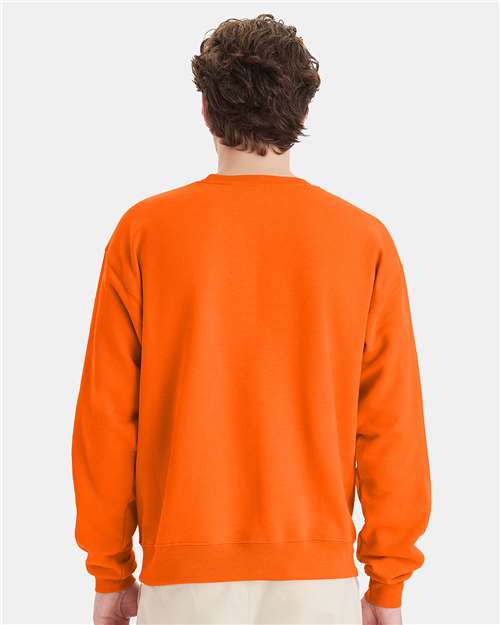 Hanes Ecosmart® Crewneck Sweatshirt P160 Safety Orange
