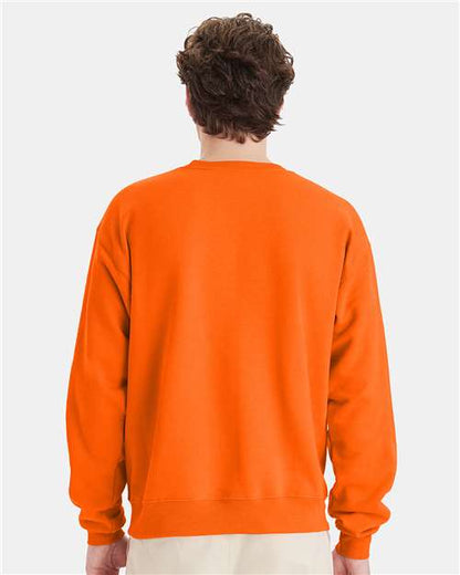 Hanes Ecosmart® Crewneck Sweatshirt P160 Safety Orange