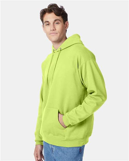 Hanes Ecosmart® Hooded Sweatshirt P170 Safety Green