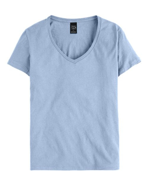Hanes Women's Perfect-T V-Neck T-Shirt S04V