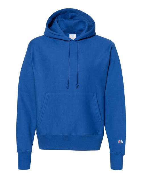 Champion Reverse Weave® Hooded Sweatshirt S101 Custom Embroidered Business Logo