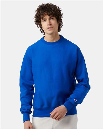 Champion Reverse Weave® Hooded Sweatshirt S101 Custom Embroidered Business Logo