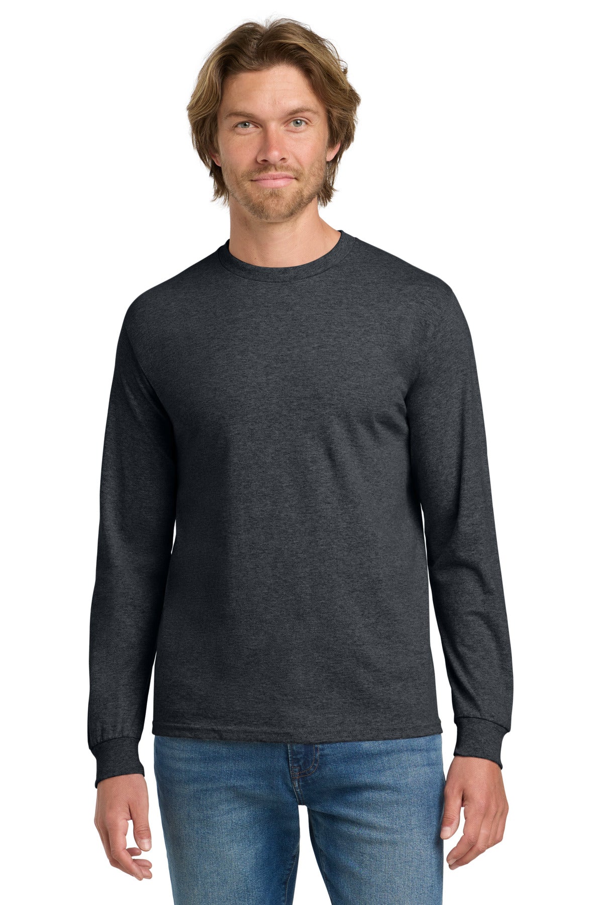 Gildan ®  - Heavy Cotton ™  100% Cotton Long Sleeve T-Shirt.  5400