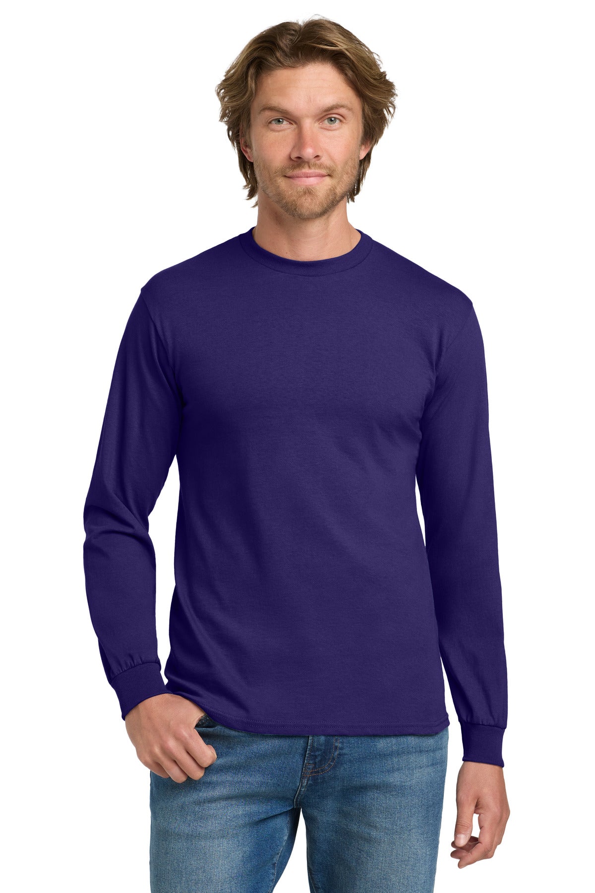 Gildan ®  - Heavy Cotton ™  100% Cotton Long Sleeve T-Shirt.  5400