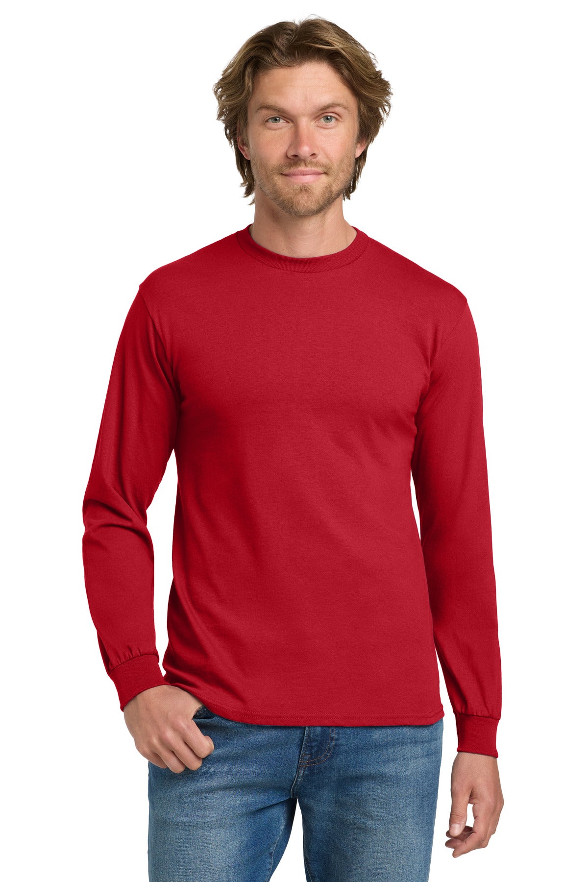 Gildan ®  - Heavy Cotton ™  100% Cotton Long Sleeve T-Shirt.  5400