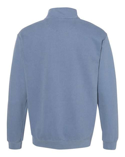 Comfort Colors Garment-Dyed Quarter Zip Sweatshirt 1580 Custom Embroidered Business Logo